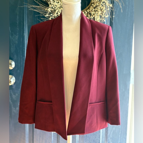 Kasper Jackets & Blazers - Kasper Deep Red Women's Blazer see description for size. Great condition.